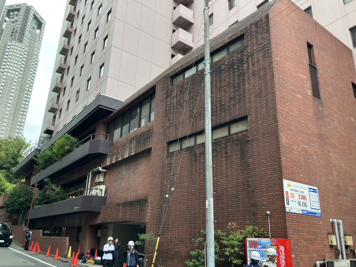 東京都新宿区ホテル外壁改修工事